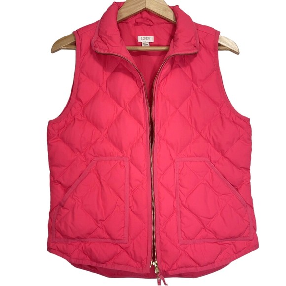 J. Crew Jackets & Coats J Crew Excursion Quilted Down Puffer Vest Full Zip Poshmark